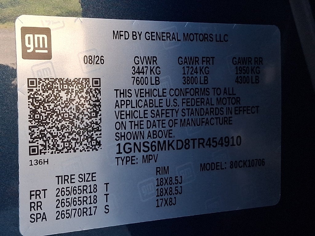 2026 Chevrolet Tahoe LS