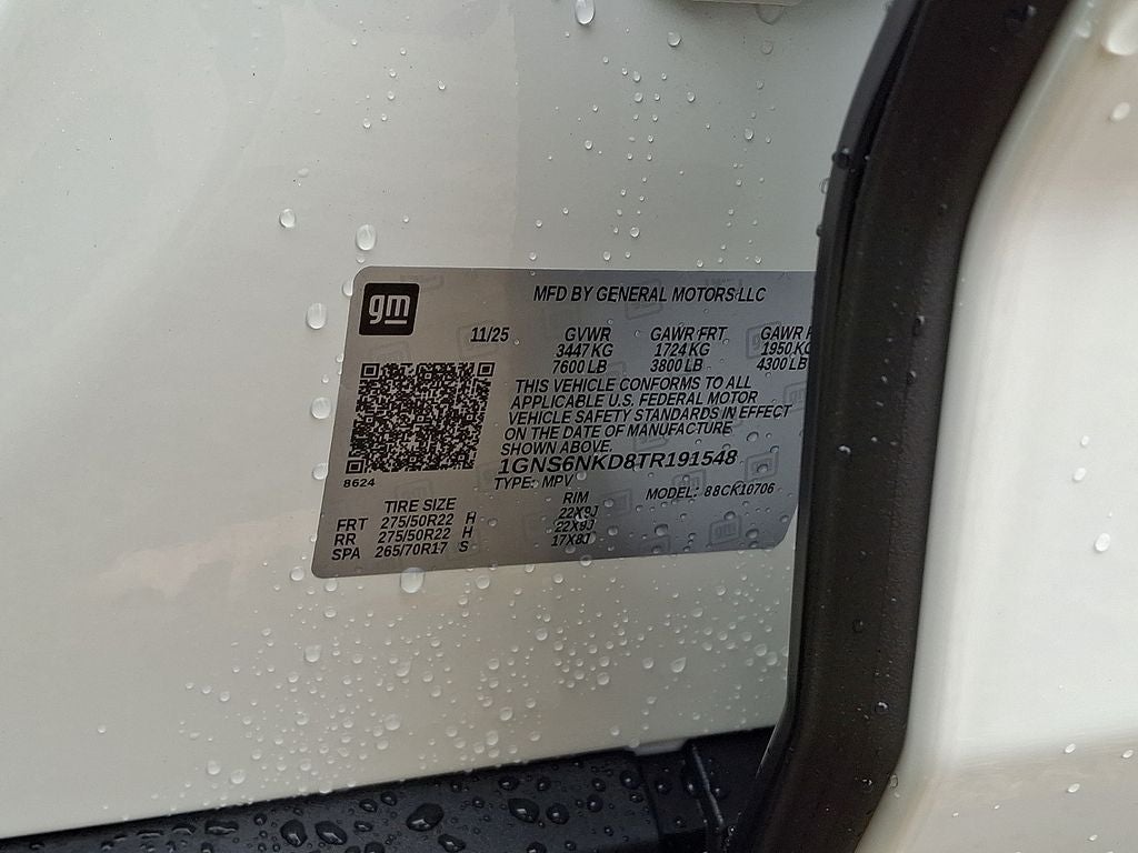 2026 Chevrolet Tahoe LT