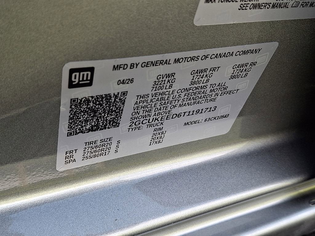 2026 Chevrolet Silverado 1500 RST