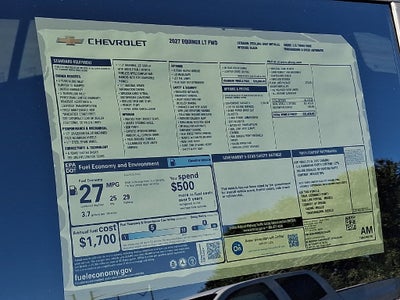 2027 Chevrolet Equinox LT