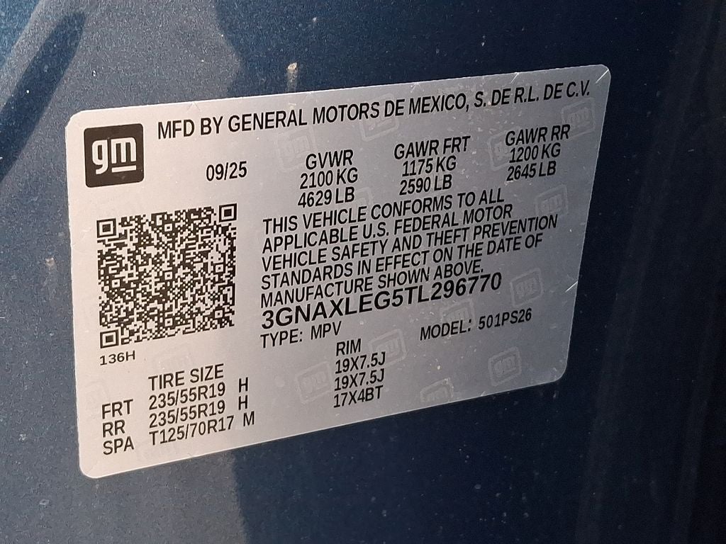 2026 Chevrolet Equinox RS