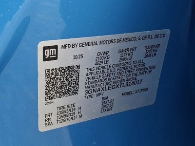 2026 Chevrolet Equinox RS