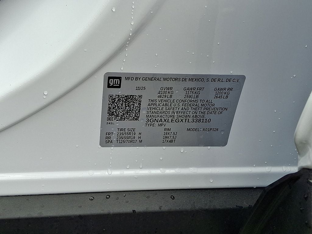 2026 Chevrolet Equinox RS