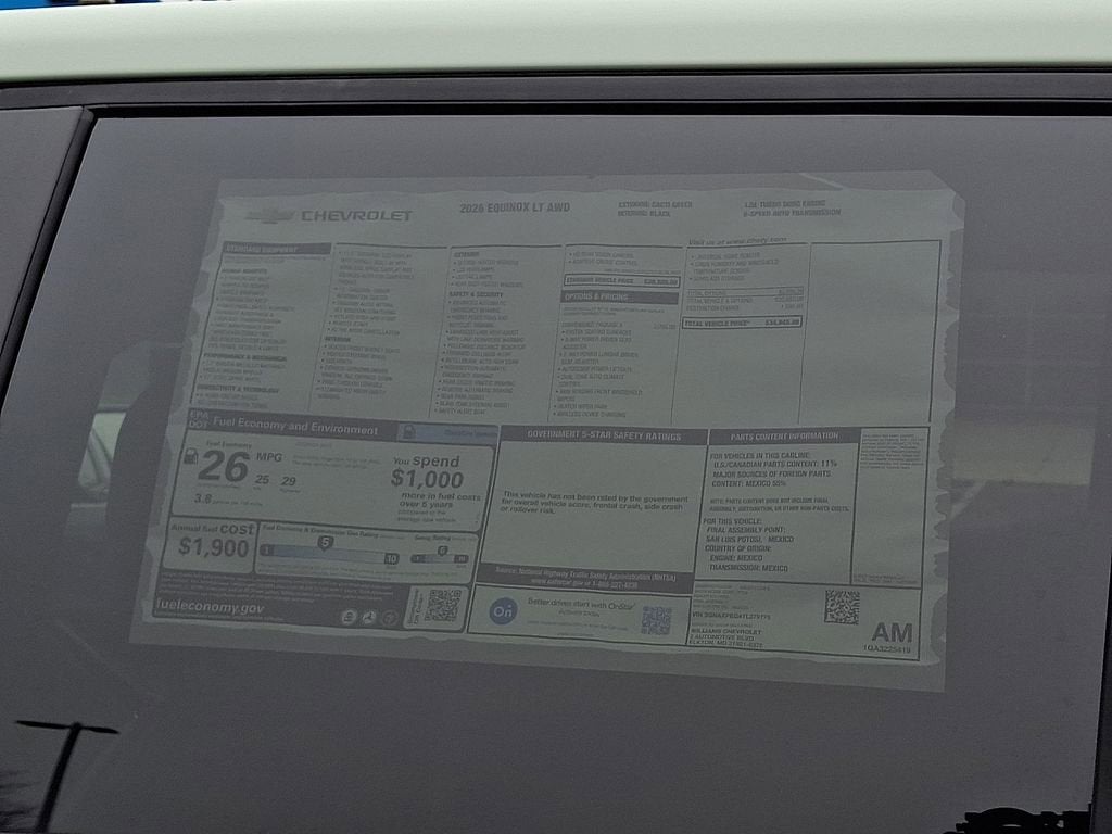 2026 Chevrolet Equinox LT