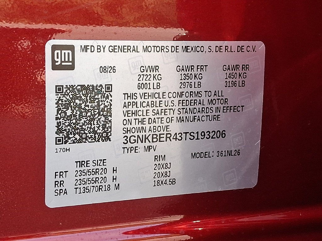 2026 Chevrolet Blazer RS