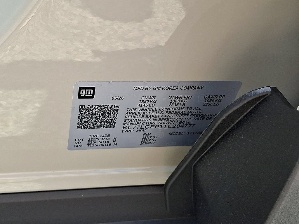 2026 Chevrolet Trax 1RS