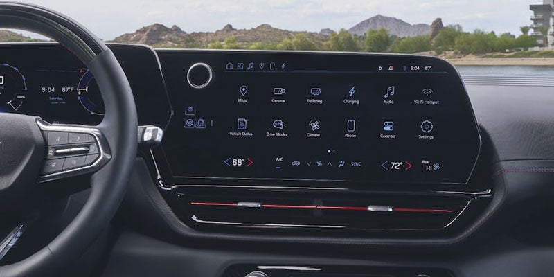 2024 Chevrolet Silverado 1500 EV dashboard