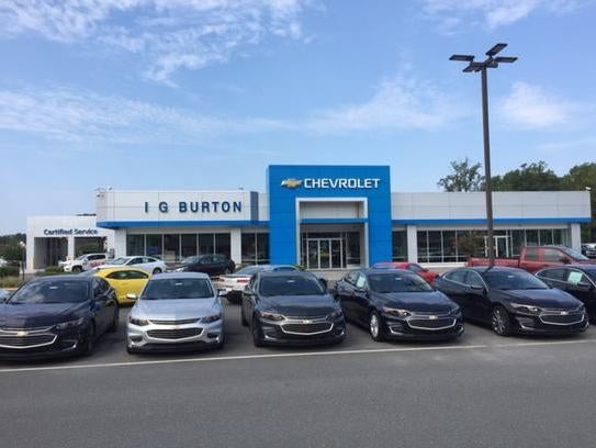 exterior view of i.g. Burton Chevrolet of Berlin