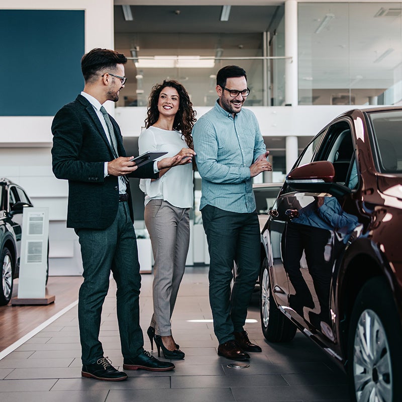 i.g. Burton Chevrolet of Berlin in Berlin MD couple looking at cars